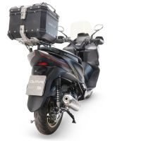 GPR TECH Zontes E 350 2023/2024 Topcase aus Aluminium, Inklusive Stahlplatte und Aluminium-Dachträger Kapazität Liter 35