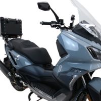 GPR TECH Sym ADX 300 2024/2026 e5 Plus Topcase aus Aluminium, schwarze Farbe mit spezifischer Platte enthalten Kapazität Liter 35