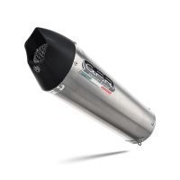 GPR auspuff kompatibel mit  Triumph Tiger 900 GT / Pro / Rally Pro 2024-2025, Furore-X Acciaio Inox, Zugelassener legaler Slip-On-Auspuff mit Abe, einschließlich abnehmbarem DB-Killer und Verbindungsrohr 