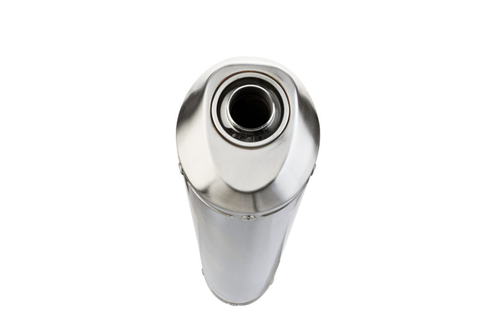 GPR auspuff kompatibel mit  Triumph Tiger 900 GT / Pro / Rally Pro 2024-2025, Satinox , Zugelassener legaler Slip-On-Auspuff mit Abe, einschließlich abnehmbarem DB-Killer und Verbindungsrohr 