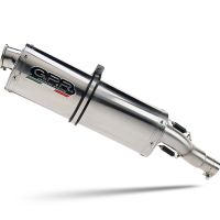 GPR auspuff kompatibel mit  Suzuki Sv 650 - S 1999-2002, Trioval, Zugelassener legaler Mid-Full-Anlagenauspuff mit ABE, inklusive herausnehmbarem DB-Killer 