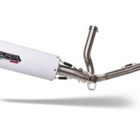 GPR auspuff kompatibel mit  Suzuki V-Strom 650 2021-2025, Albus Evo4, Zugelassener legaler Mid-Full-Systemauspuff mit ABE, einschließlich abnehmbarem DB-Killer und Katalysator 