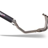 GPR auspuff kompatibel mit  Triumph Daytona 660 2023-2025, M3 Black Titanium, Racing-Komplettsystem-Auspuff, einschließlich Krümmer und abnehmbarem DB-Killer 