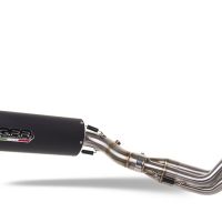 GPR auspuff kompatibel mit  Yamaha Mt-09 2014-2020, Furore Nero, Racing-Komplettsystem-Auspuff, einschließlich Krümmer und abnehmbarem DB-Killer 