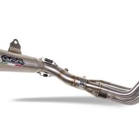 GPR auspuff kompatibel mit  Triumph Trident 660 2021-2024, Powercone Evo, Racing-Komplettsystem-Auspuff, einschließlich Krümmer und abnehmbarem DB-Killer 