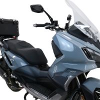 GPR TECH Sym ADX 300 2024/2026 e5 Plus Topcase aus Aluminium, schwarze Farbe mit spezifischer Platte enthalten Kapazität Liter 45