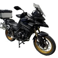 GPR TECH Voge 525DSX 2023/2025 e5 Topcase aus Aluminium, silberfarben mit spezifischer Platte inklusive Kapazität Liter 45