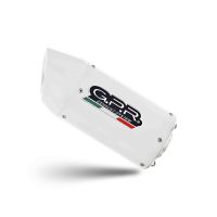 GPR auspuff kompatibel mit  Ktm Duke 125 2021-2023, Albus Evo4, Zugelassener legaler Slip-On-Auspuff mit Abe, einschließlich abnehmbarem DB-Killer und Verbindungsrohr 