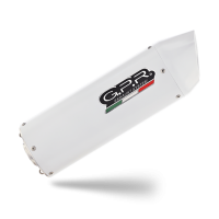 GPR auspuff kompatibel mit  Bmw K 1600 Gt 2017-2021, Albus Evo4, Doppelt homologierter legaler Slip-On-Auspuff mit ABE, einschließlich abnehmbarer DB-Killer und verbindungsrohre 