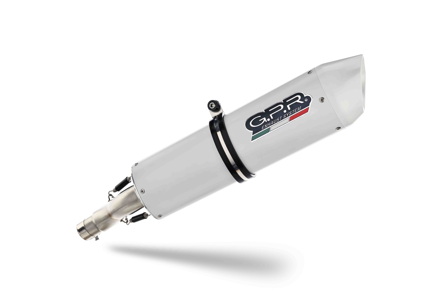 GPR auspuff kompatibel mit  Bmw F 800 Gt 2017-2019, Albus Evo4, Zugelassener legaler Slip-On-Auspuff mit Abe, einschließlich abnehmbarem DB-Killer und Verbindungsrohr 