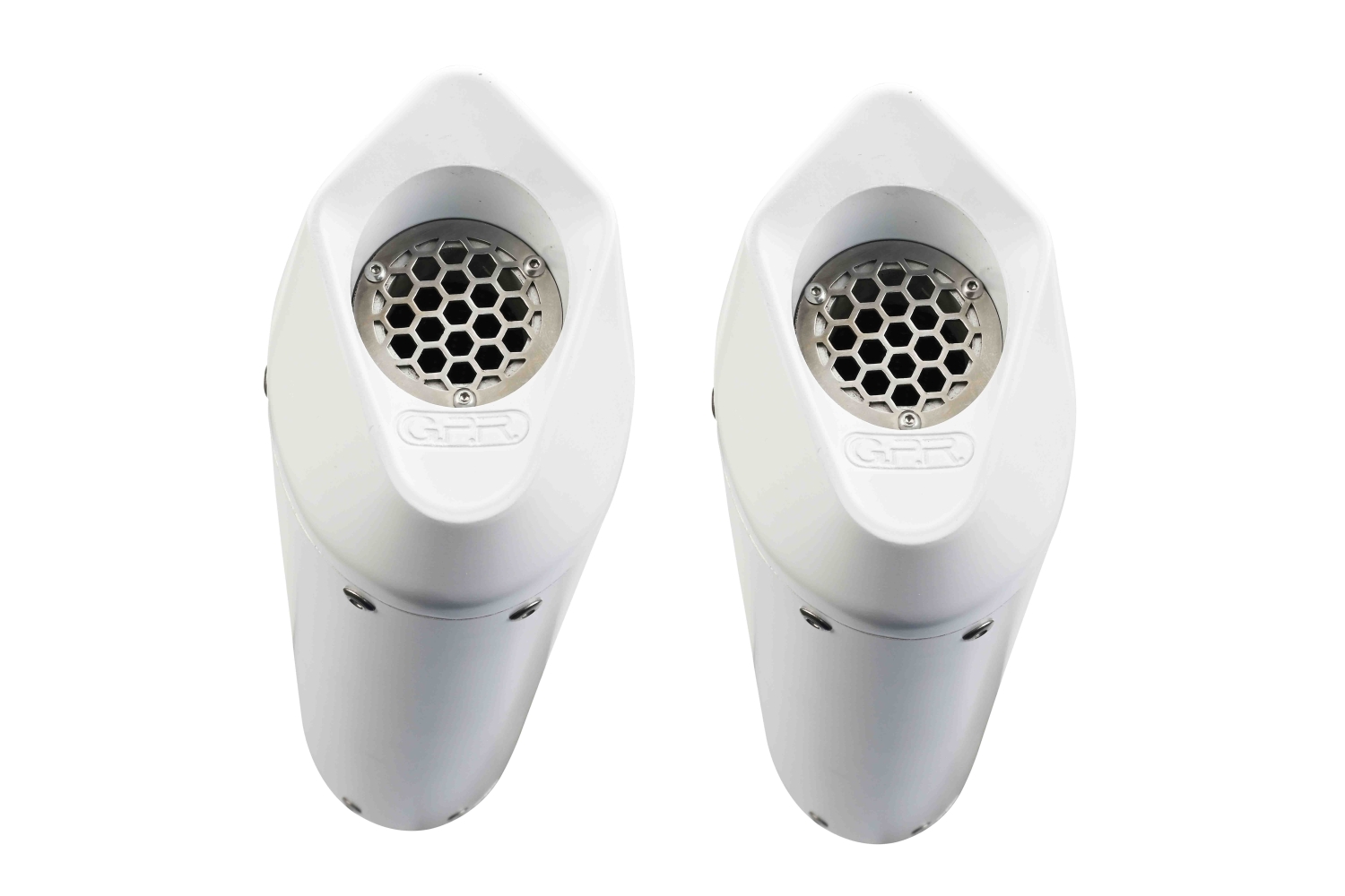 GPR auspuff kompatibel mit  Bmw K 1600 Gt 2017-2021, Albus Evo4, Doppelt homologierter legaler Slip-On-Auspuff mit ABE, einschließlich abnehmbarer DB-Killer und verbindungsrohre 