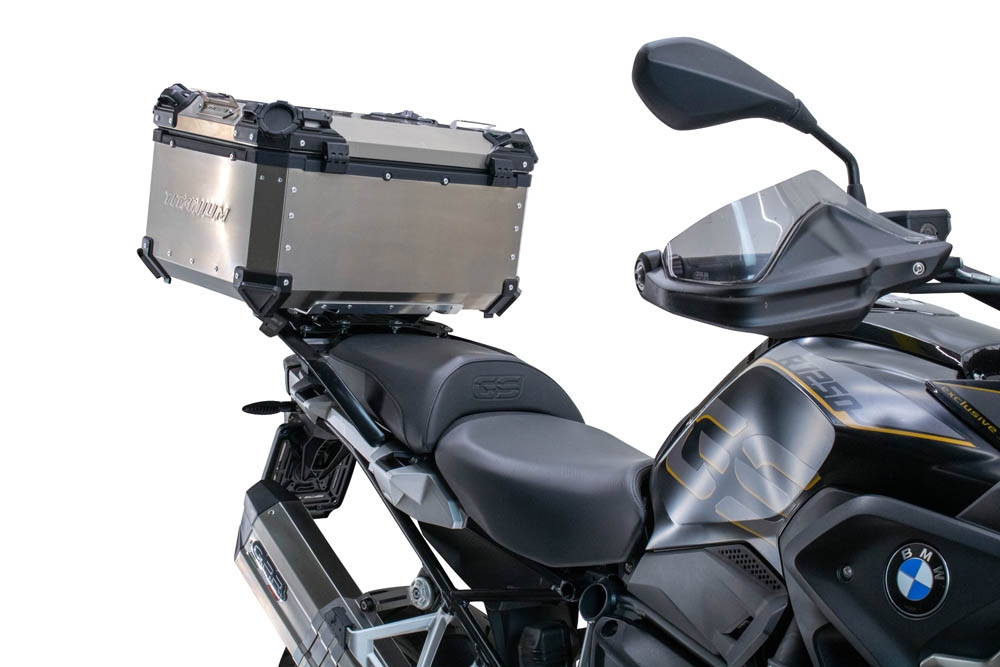 GPR TECH TOPCASE ALPI-TECH 55 LTTopcase aus Titanium mit Universalplatte inklusive Kapazität Liter 55