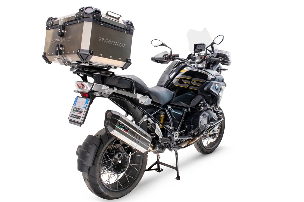 GPR TECH TOPCASE ALPI-TECH 55 LTTopcase aus Titanium mit Universalplatte inklusive Kapazität Liter 55