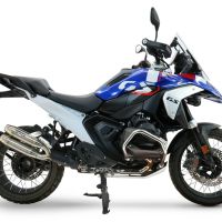 GPR auspuff kompatibel mit  Bmw R 1300 GS 2024-2026, Deeptone Duplex, Doppelt homologierter legaler Slip-On-Auspuff mit ABE, einschließlich abnehmbarer DB-Killer und verbindungsrohre 