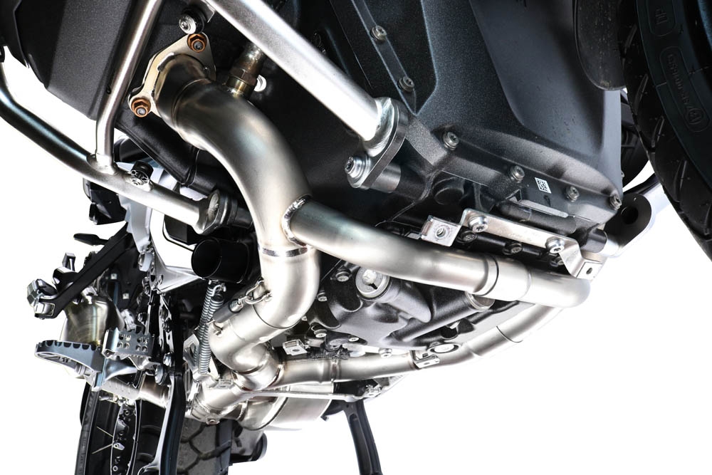 GPR auspuff kompatibel mit  Bmw R 1300 GS 2024-2026, Decatalizzatore Full Titanium, Decat Pipe, Katalysatorabscheider, artikel ohne Genehmigung 