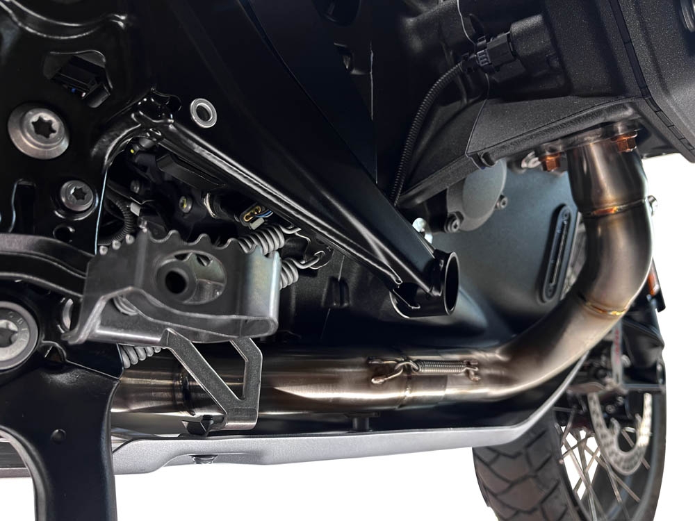 GPR auspuff kompatibel mit  Bmw R 1300 GS 2024-2026, Decatalizzatore Inox, Titan-katalysatorfreier Krümmer, Rennsportanwendung 