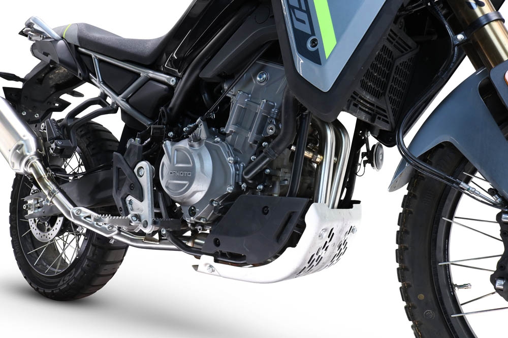 GPR auspuff kompatibel mit  Cf Moto 450 MT 2024-2024, Decatalizzatore, Decat Pipe, Katalysatorabscheider, artikel ohne Genehmigung 