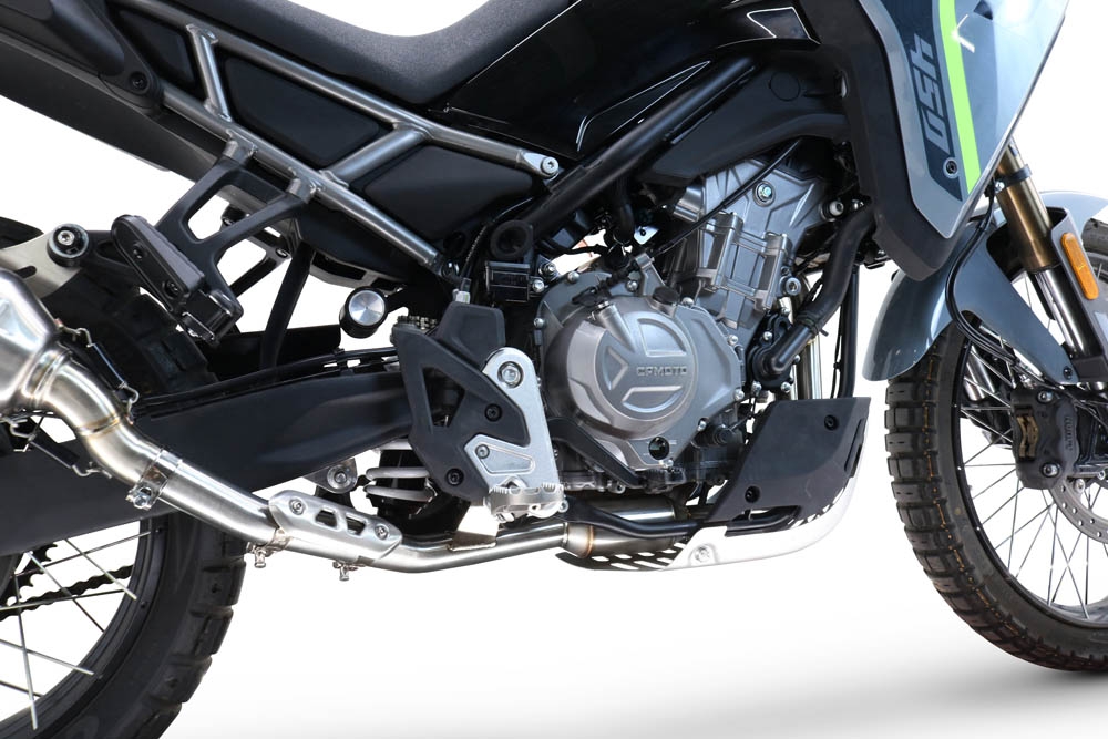GPR auspuff kompatibel mit  Cf Moto 450 MT 2024-2024, Decatalizzatore, Decat Pipe, Katalysatorabscheider, artikel ohne Genehmigung 