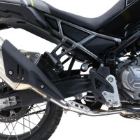 GPR auspuff kompatibel mit  Cf Moto 450 MT 2024-2024, Decatalizzatore, Decat Pipe, Katalysatorabscheider, artikel ohne Genehmigung 