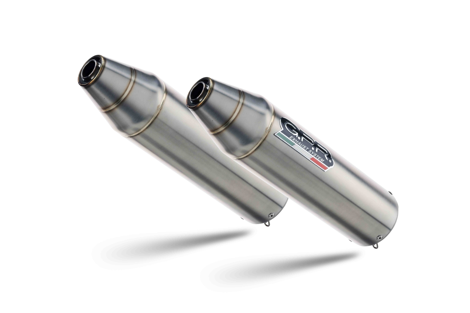 GPR auspuff kompatibel mit  Kawasaki Kfx 700 2004-2011, Deeptone Atv, Zugelassener Komplettauspuff mit ABE, einschließlich Doppelschalldämpfer und abnehmbarem DB-Killer 