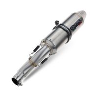 GPR auspuff kompatibel mit  Cectek Quadrifit 500 Eft 2009-2016, Deeptone Atv, Zugelassener legaler Slip-On-Auspuff mit Abe, einschließlich abnehmbarem DB-Killer und Verbindungsrohr 