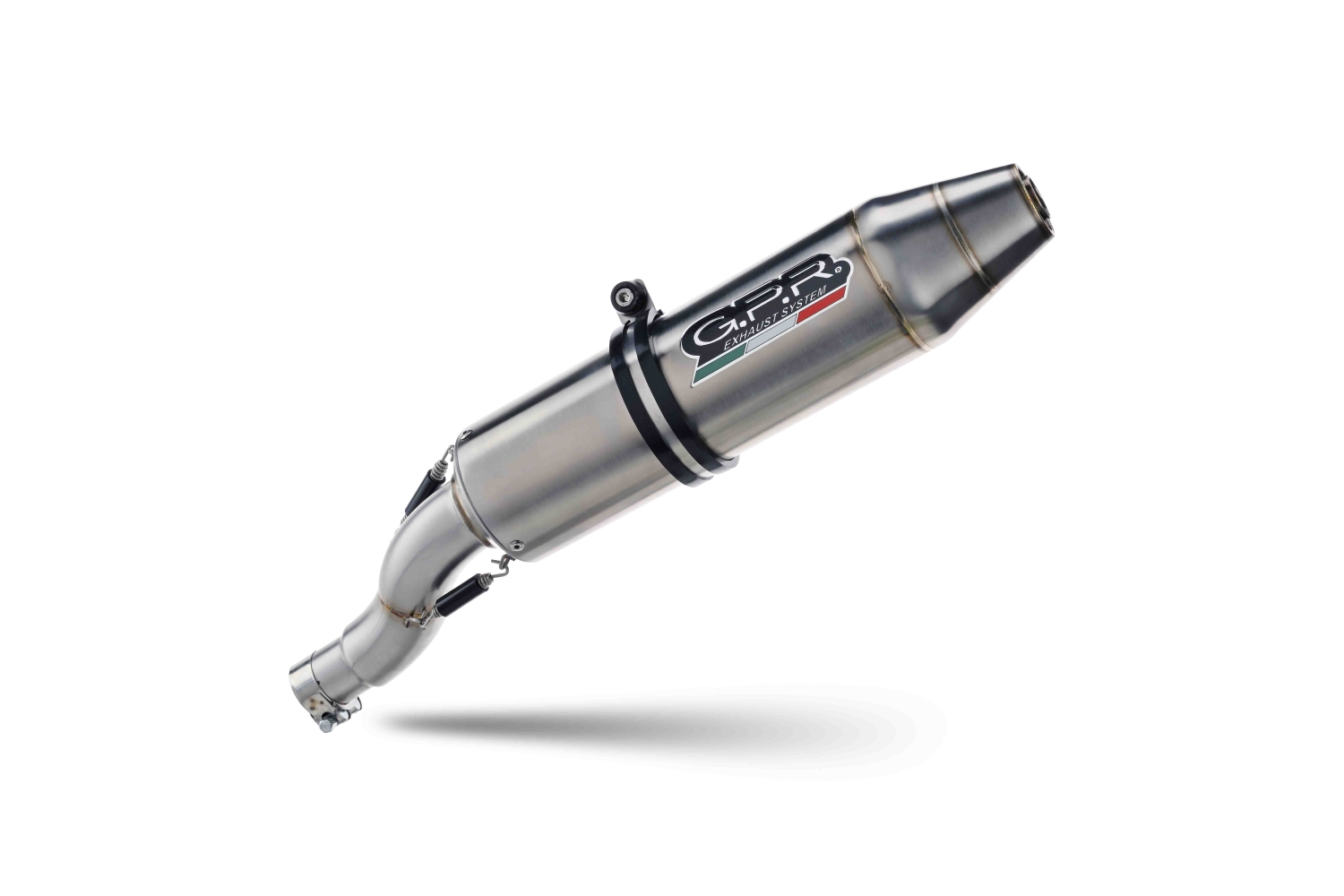 GPR auspuff kompatibel mit  Cectek Quadrifit 500 Eft 2009-2016, Deeptone Atv, Zugelassener legaler Slip-On-Auspuff mit Abe, einschließlich abnehmbarem DB-Killer und Verbindungsrohr 