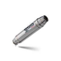 GPR auspuff kompatibel mit  Beta RR 125 Enduro Ac 4t 2005-2009, Deeptone Inox, Zugelassener legaler Slip-On-Auspuff mit Abe, einschließlich abnehmbarem DB-Killer und Verbindungsrohr 