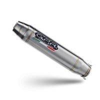 GPR auspuff kompatibel mit  Fantic Motor XEF 125 2025-2026, Deeptone Inox, Racing Slip-on, inkl. Verbindungsrohr, herausnehmbarem DB-Killer, ohne ABE 