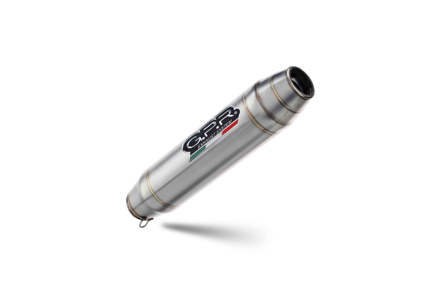 GPR auspuff kompatibel mit  Honda Msx - Grom 125  2013-2017, Deeptone Inox, Kompletter Rennauspuff, geliefert mit spezifischem Krümmer, Artikel ohne Homologation 
