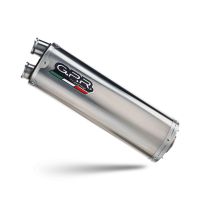 GPR auspuff kompatibel mit  Suzuki V-STROM DL 800 DE - SE 2023-2025, Dual Inox, Zugelassener legaler Slip-On-Auspuff mit Abe, einschließlich abnehmbarem DB-Killer und Verbindungsrohr 