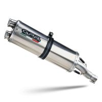 GPR auspuff kompatibel mit  Suzuki V-STROM DL 800 DE - SE 2023-2025, Dual Inox, Zugelassener legaler Slip-On-Auspuff mit Abe, einschließlich abnehmbarem DB-Killer und Verbindungsrohr 