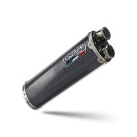 GPR auspuff kompatibel mit  Voge 650DSX 2021-2024, Dual Poppy, Zugelassener legaler Slip-On-Auspuff mit Abe, einschließlich abnehmbarem DB-Killer,katakysator und Verbindungsrohr 