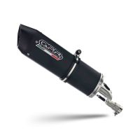 GPR auspuff kompatibel mit  Fantic Motor XEF 125 2025-2026, Furore Nero, Racing Slip-on, inkl. Verbindungsrohr, herausnehmbarem DB-Killer, ohne ABE 