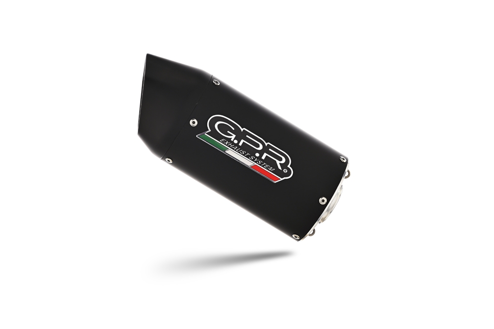 GPR auspuff kompatibel mit  Honda Cbr 1000 Rr 2014-2016, Furore Nero, Rennauspuff, mit Verbindungsrohren, Artikel ohne Genehmigung 
