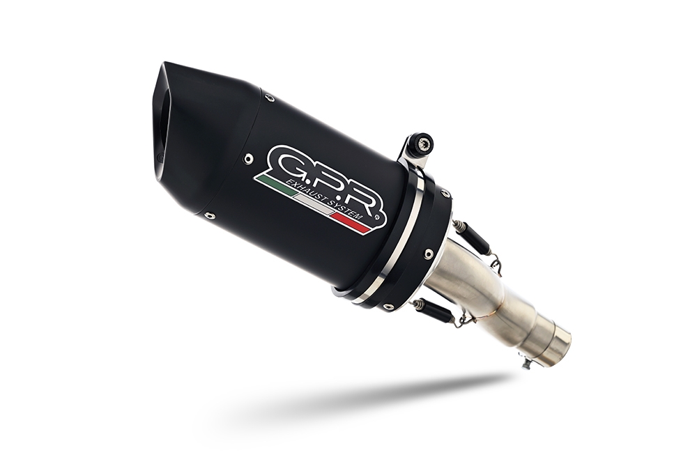 GPR auspuff kompatibel mit  Honda Cbr 1000 Rr 2014-2016, Furore Nero, Rennauspuff, mit Verbindungsrohren, Artikel ohne Genehmigung 