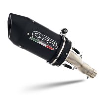 GPR auspuff kompatibel mit  Honda Cbr 1000 Rr 2014-2016, Furore Nero, Rennauspuff, mit Verbindungsrohren, Artikel ohne Genehmigung 