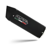 GPR auspuff kompatibel mit  Ktm Adventure 790 2025-2026, Furore Nero, Rennauspuff, mit Verbindungsrohren, Artikel ohne Genehmigung 