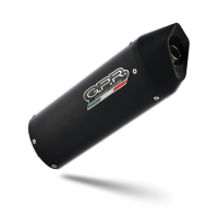 GPR auspuff kompatibel mit  Ktm Smc 690 R 2007-2016, Furore Nero, Zugelassener legaler Vollanlagenauspuff mit ABE, inklusive herausnehmbarem DB-Killer 