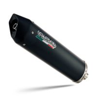GPR auspuff kompatibel mit  Yamaha Zuma 125 2009-2015, Furore Nero, Racing-Komplettsystem-Auspuff, einschließlich Krümmer und abnehmbarem DB-Killer 