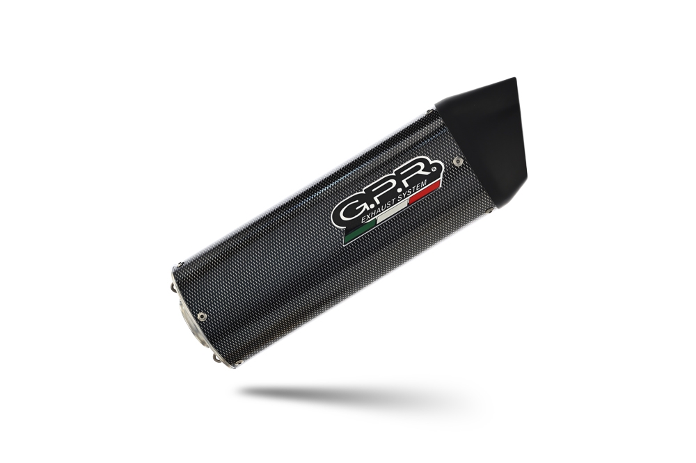 GPR auspuff kompatibel mit  Bmw R 1200 St -Rt 2003-2008, Furore Poppy, Zugelassener legaler Slip-On-Auspuff mit Abe, einschließlich abnehmbarem DB-Killer und Verbindungsrohr 