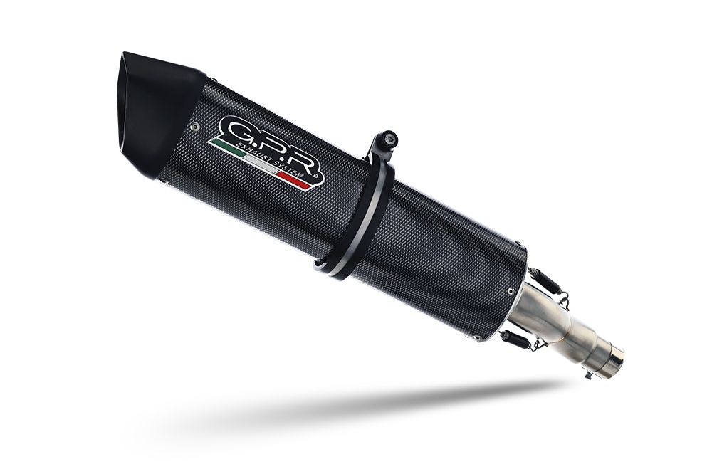GPR auspuff kompatibel mit  Husqvarna FS 450 2016-2017, Furore Poppy, Racing-Komplettsystem-Auspuff, einschließlich Krümmer und abnehmbarem DB-Killer 