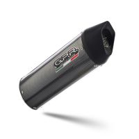 GPR auspuff kompatibel mit  Husqvarna Supermoto 701 2021-2024, Furore Evo4 Poppy, Zugelassener legaler Slip-On-Auspuff mit Abe, einschließlich abnehmbarem DB-Killer,katakysator und Verbindungsrohr 