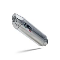 GPR auspuff kompatibel mit  Bmw K 1300 S -R  2009-2014, Furore-X Inox, Zugelassener legaler Slip-On-Auspuff mit Abe, einschließlich abnehmbarem DB-Killer,katakysator und Verbindungsrohr 