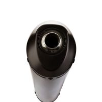 GPR auspuff kompatibel mit  Bmw F 650 Cs Scarver 2001-2006, Ghisa , Zugelassener legaler Slip-On-Auspuff mit Abe, einschließlich abnehmbarem DB-Killer und Verbindungsrohr 