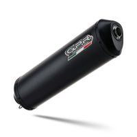 GPR auspuff kompatibel mit  Bmw F 650 Cs Scarver 2001-2006, Ghisa , Zugelassener legaler Slip-On-Auspuff mit Abe, einschließlich abnehmbarem DB-Killer und Verbindungsrohr 