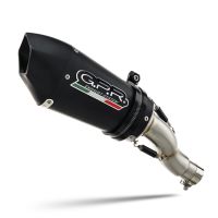 Esapament GPR compatibil cuApriliaRS 45720242025New Gpe Black titaniumRacing-Komplettsystem-Auspuff, einschließlich Krümmer und abnehmbarem DB-Killer