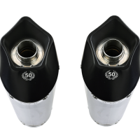 GPR auspuff kompatibel mit  Ducati Hypermotard 1100 -1100 Evo  2007-2012, New Grand Prix Evo Black Titanium, Doppelt homologierter legaler Slip-On-Auspuff mit ABE, einschließlich abnehmbarer DB-Killer und verbindungsrohre 