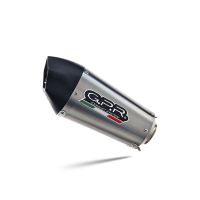 GPR auspuff kompatibel mit  Aprilia RS 457 2024-2025, New Grand Prix Evo Titanium, Homologierte auspuff mit verbindungsrohr und katalysator 