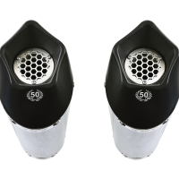 GPR auspuff kompatibel mit  Bmw K 1600 Gt 2022-2025, New Grand Prix Evo Titanium, Doppelt homologierter legaler Slip-On-Auspuff mit ABE, einschließlich abnehmbarer DB-Killer und verbindungsrohre 