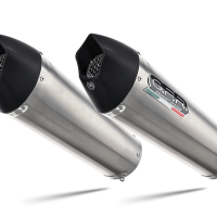 GPR auspuff kompatibel mit  Bmw K 1600 Gt 2022-2025, New Grand Prix Evo Titanium, Doppelt homologierter legaler Slip-On-Auspuff mit ABE, einschließlich abnehmbarer DB-Killer und verbindungsrohre 